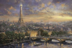 Puzzle Schmidt - 1000 de piese - Thomas Kinkade : Paris city of love foto