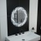 Oglinda LED Rotunda 60cm, Flusso Touch, Sistem Dezaburire, Dimabila ModernLight Concept
