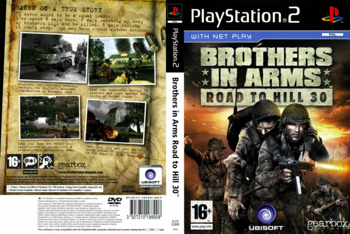 Joc PS2 Brother in arms ROAD TO HILL 30 PlayStation 2 colectie