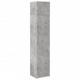 Cumpara ieftin Dulap depozitare slim gri beton 45x42,5x225 cm lemn prelucrat