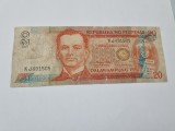 bancnota filipine 20 p 2004