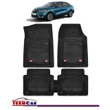 Covorase Auto TeamCar&reg; Tip Tavita Compatibile Renault Arkana (2021-2024) Negru Material Rezistent, Cauciuc
