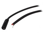 Cablu Alimentare DC 5,5/2,5 1,5m Negru