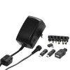 Alimentator Universal Vivanco 2250mAh, 3-12V, 27W, Multi-Conectori DC + USB (A/Mini/Micro), 35986