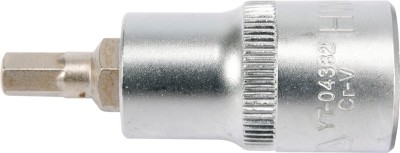 Bit hexagonal 6 mm cu adaptor 1/2 lungime 55 mm YATO foto