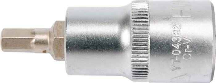 Bit hexagonal 6 mm cu adaptor 1/2 lungime 55 mm YATO