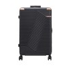 Valiză mare TravelLux Urban cu hardtop 50x78x30 cm neagră