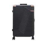 Valiză mare TravelLux Urban cu hardtop 50x78x30 cm neagră