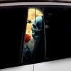 Set 2 stickere decorative pentru stalpii usilor, print autoadeziv de inalta rezolutie, dimensine 2 buc x 50 x 22 cm , cod: AVX-SSU-08 FAVLine Selectio, Oem
