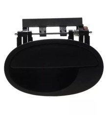 Maner usa exterior Opel Corsa/Combo C, 07.2000-10.2010, montare spate, stanga, negru / neted, RapidAuto