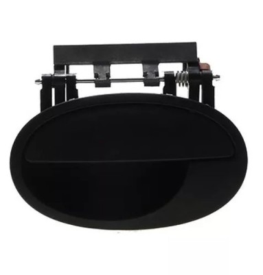 Maner usa exterior Opel Corsa/Combo C, 07.2000-10.2010, montare spate, stanga, negru / neted, RapidAuto foto