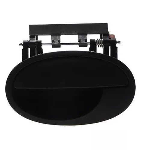 Maner usa exterior Opel Corsa/Combo C, 07.2000-10.2010, montare spate, stanga, negru / neted, RapidAuto