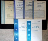 GAZETA MATEMATICA 1992 NR.1, 4-5, 7-8 + PERFECTIONARE METODICA 1-4 (6 REVISTE)-MARCEL TENA-362264