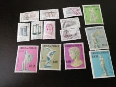 LOT TIMBRE NESTAMPILATE 2 SERII PARAGUAY 1967 SPANIA 1974 foto