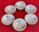 6 castroane (set 5), vase de ceramica traditionale moldovenesti, strachini de lut, arta populara, olarit 80 ani