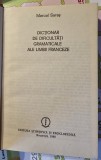 Dictionar de dificultati gramaticale ale limbii franceze