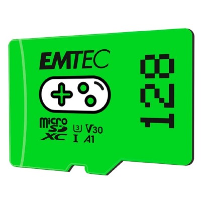 Card Memorie microSDXC Emtec Gaming Android A1, 128Gb, Clasa 10 / UHS-1 U3 ECMSDM128GXCU3G foto
