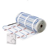 Cumpara ieftin Kit covoraș &icirc;ncălzire electrică pardoseală KIMA-100W/m&sup2;, 5m&sup2; cu termostat Eberle