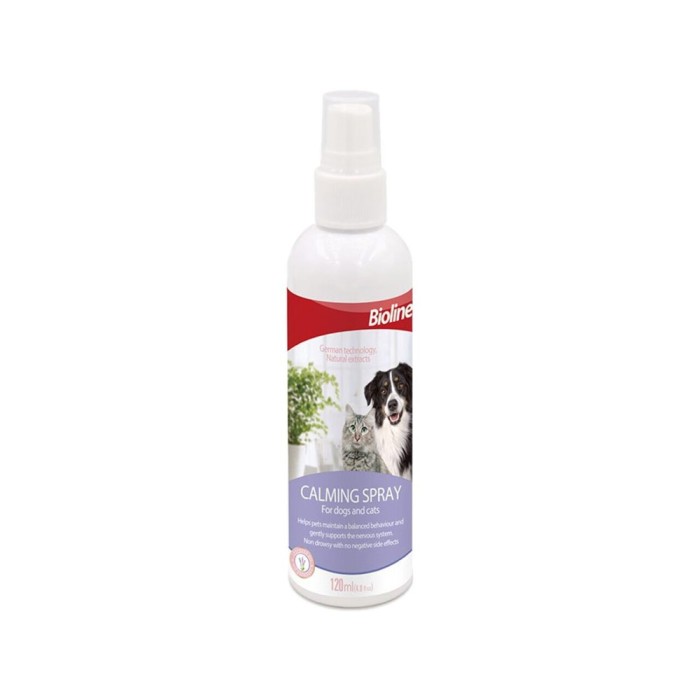 BIOLINE SPRAY CALMARE PENTRU CAINI SI PISICI 120ML