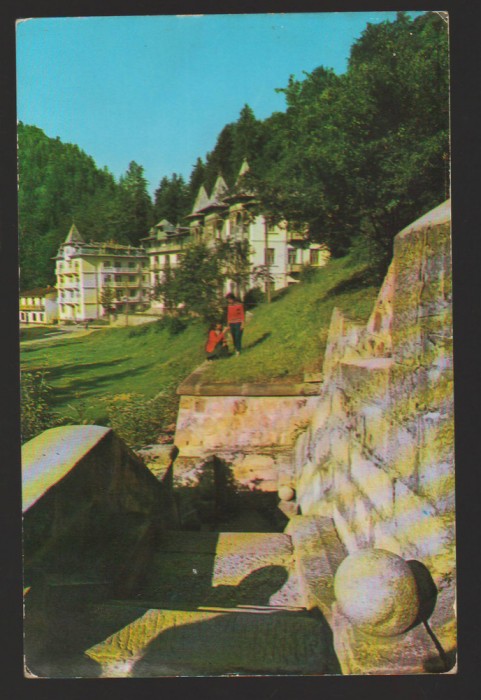 CPIB 20460 CARTE POSTALA - VEDERE DIN SLANIC MOLDOVA, RPR