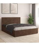 Pat Tapitat Filip Maro + Saltea Lux Ortopedica 180x200cm