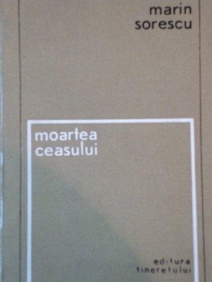 MOARTEA CEASULUI de MARIN SORESCU foto