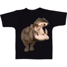 Tricou &amp;quot; Hipopotan real &amp;quot; foto