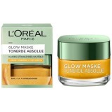 Masca pentru luminozitate, Loreal, Glow Mask Absolutely Clay, 50 ml, L&#039;Oreal