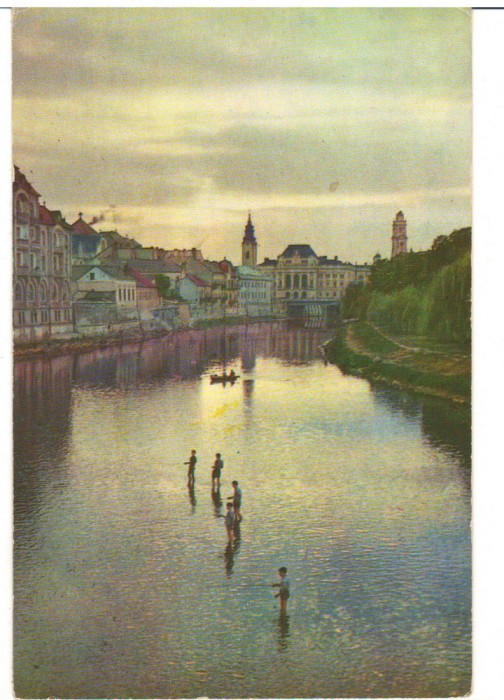 CPIB 15877 CARTE POSTALA - ORADEA. SEARA PE CRIS, RPR
