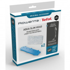 Kit de 2 mopuri din microfibra Rowenta ZR009502, pentru capul de aspirare Aqua Slim al aspiratorului vertical Rowenta X-Force Flex 9.60 RH20xx