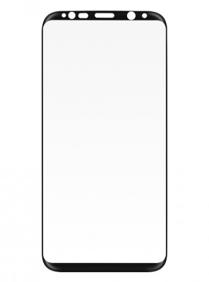 Folie plastic protectie ecran Nano Pro margini negre pentru Samsung Galaxy S8 Plus G955 foto