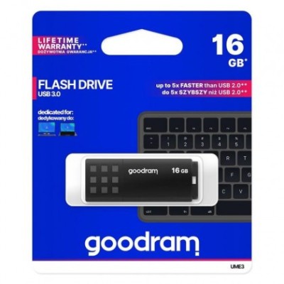 MEMORIE EXTERNA GOODRAM UME3 (PENDRIVE) 16GB | USB3.0) BLISTER foto