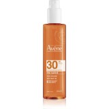 Av&egrave;ne Sun Care Oil ulei spray pentru bronzare SPF 30 200 ml