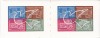 1962 ROMANIA pereche rara doua colite - Cosmonautica in slujba pacii EROARE, Istorie, Nestampilat