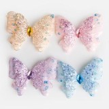 Fluturi Autocolante cu Strase și Glitter - Set de 4 buc, CMCLASS