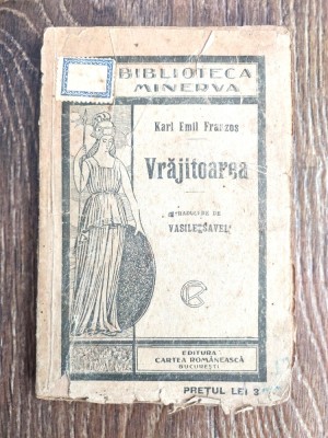 Vrajitoarea, Karl Emil Franzos, trad Vasile Savel, Biblioteca Minerva 14 foto
