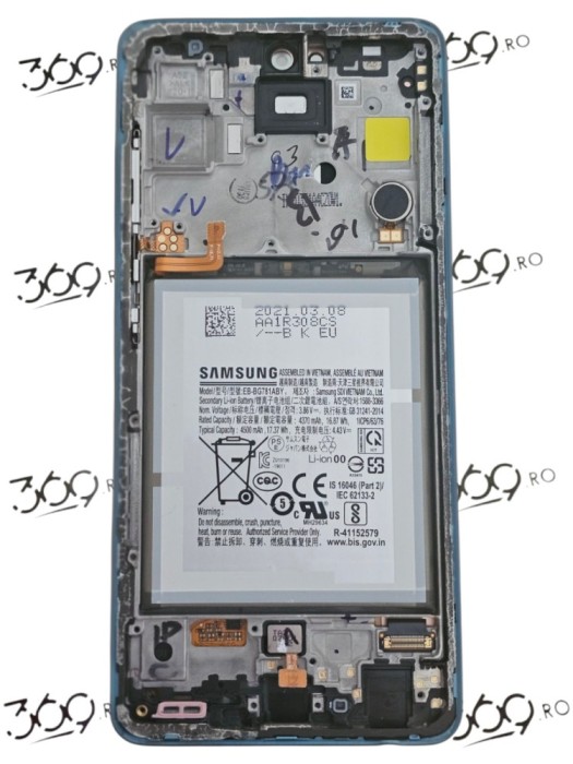 Display Samsung SM-A525 / A526 A52 BLUE SWAP
