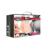 Crazy Bull Vagina and Anal - Masturbator Realistic cu Fund și Vagin, 19x13 cm