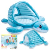 Loc de joaca cu apa tip testoasa pentru copii Intex 48677NP, 218x206x97 cm