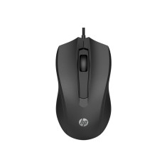 HP 105 BLK Wired Mouse 1600 DPI, Optical, USB A, 3 butoane, ambidextru