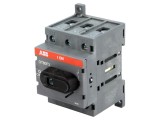 Separator-&icirc;ntrerupător Poli 3 pentru șină DIN 80A OT