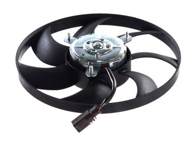 GMV ventilator radiator Audi A3 (8P), 2003-2013, motor 1.4 TFSI, benzina, cu AC, 200 W; 295 mm; 2 pini, tip Gate-Temic foto