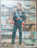 Regele Ferdinand puzzle 18 cartonase