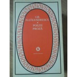POEZII. PROZA-GR. ALEXANDRESCU-96479