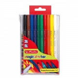 Set carioci duble Herlitz Magic, 10 buc