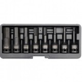 Set 8 chei tubulare hexagonale de impact Yato YT-1066, 1/2&quot;, 6-19mm