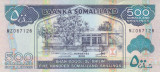 Bancnota Somaliland 500 Shilingi 2016 - P6i UNC