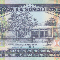 Bancnota Somaliland 500 Shilingi 2016 - P6i UNC