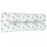 Cumpara ieftin Perna de paleti, model frunze, 120x40x12 cm, textil