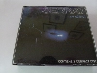 Serrat - en directo , 2 cd foto